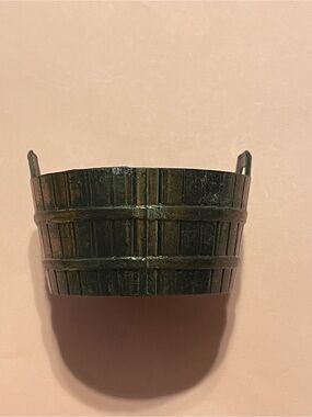Vintage Durham Industries Inc Metal Miniature Dollhouse Well Bucket #9789 👑 BEST
